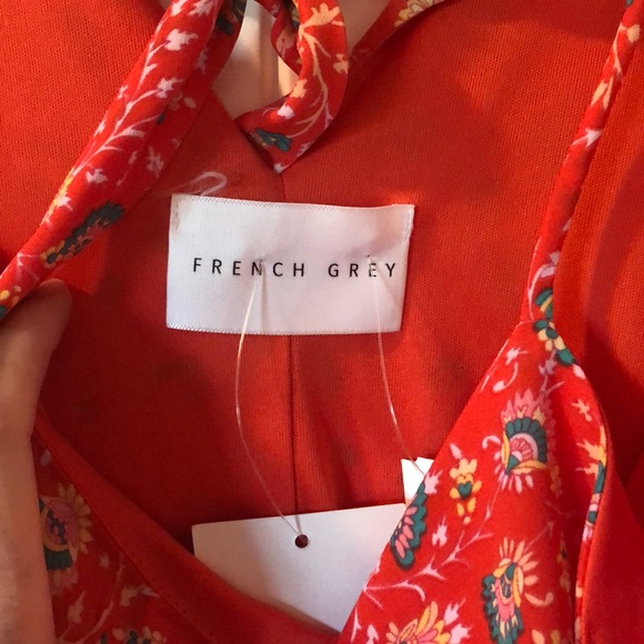 Stitch Fix French Grey Coral Ria Dress XXL - Picture 3 of 8